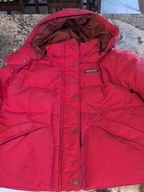 Patagonia Kids Hooded Puffer Jacket - Pink